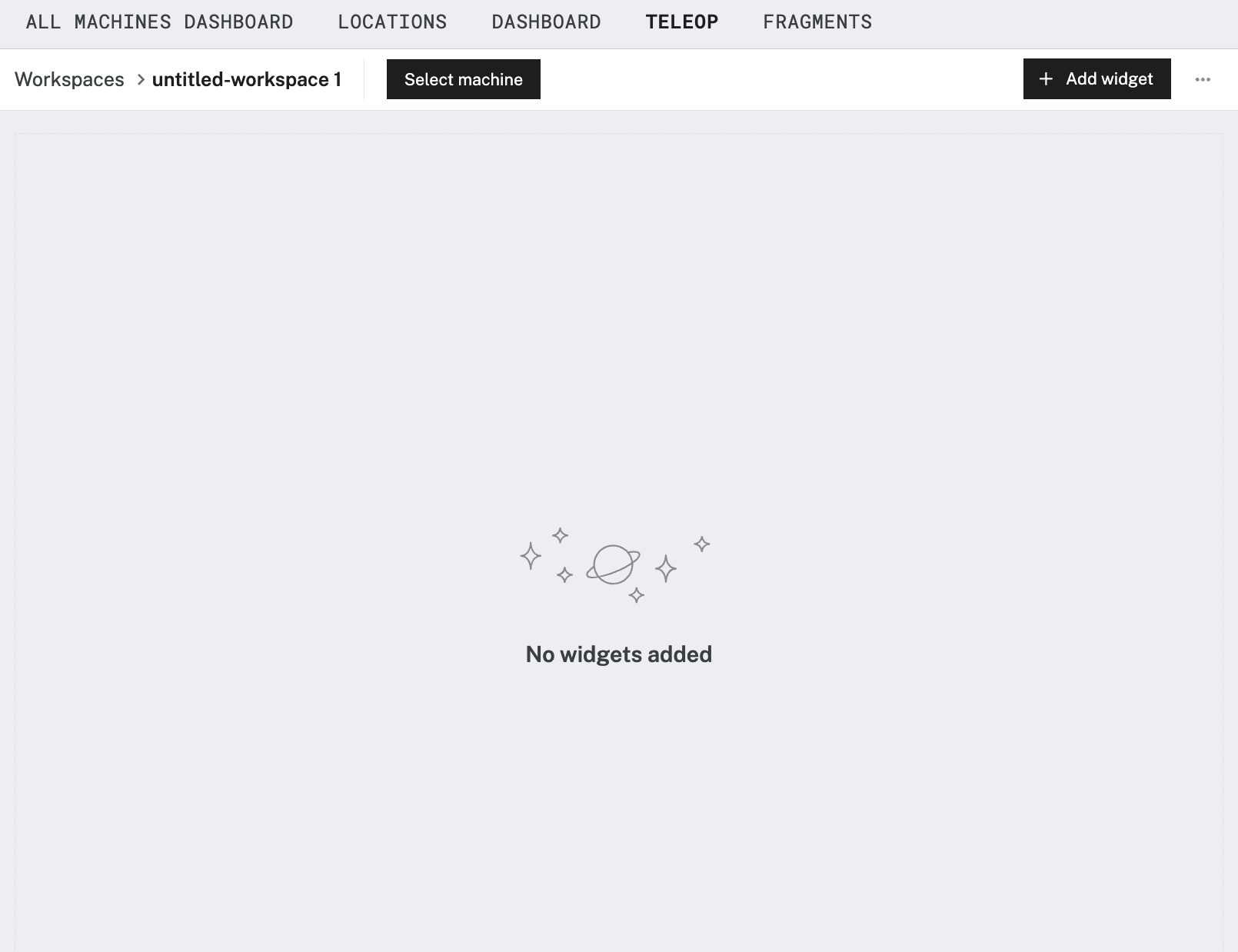 Blank teleop page.